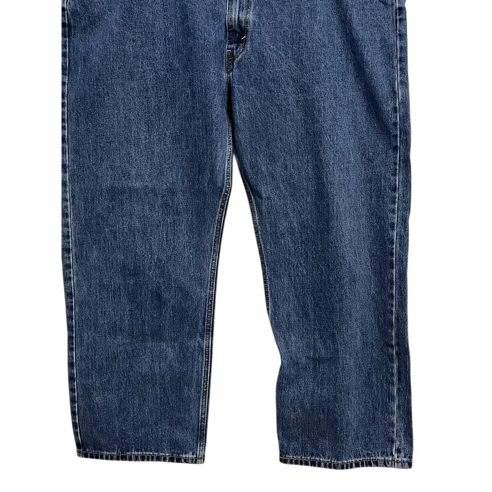 Levis‎ 505 Jeans Mens 46x29 Blue Wash Regular Straight Denim 5 Pocket No Size